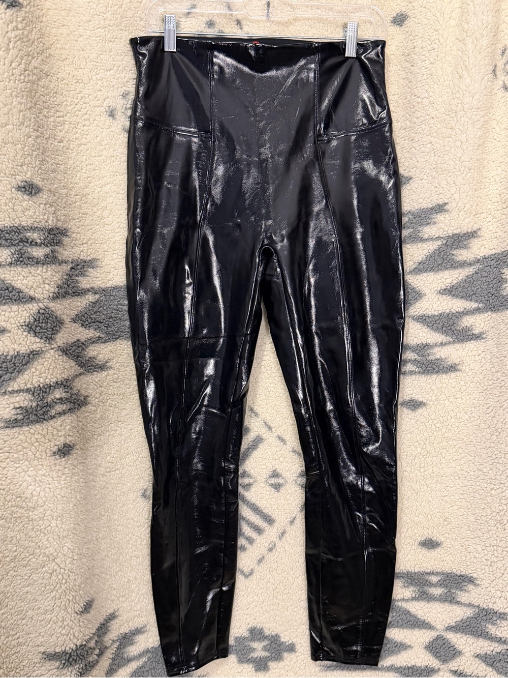 SPANX Black High-Shine Leggings